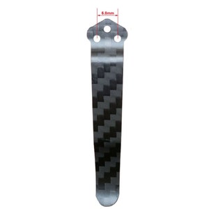 Carbon Fiber Pocket Clip For Spyderco PM2 Manix Delica And More