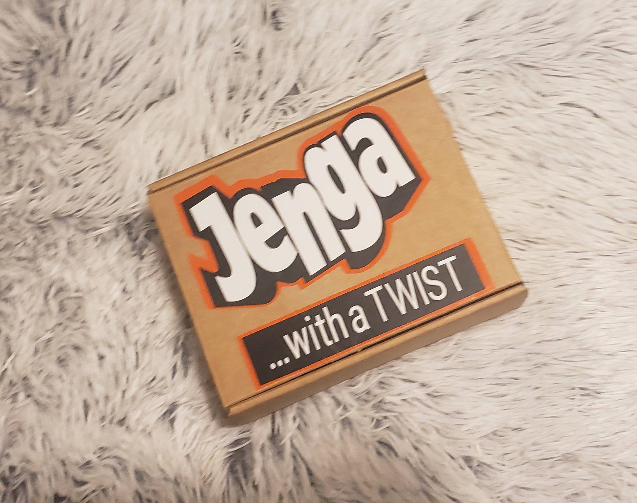 Jenga With a Twist Adult Jenga - Etsy