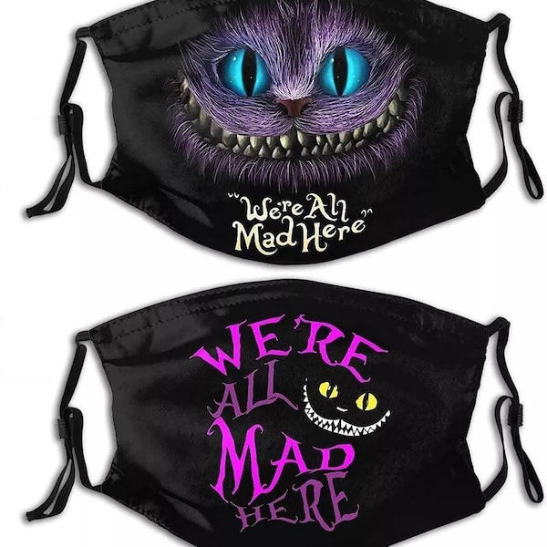 Cheshire Cat Mask Etsy