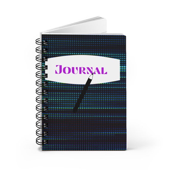 Spiral Bound Journal 20 Etsy
