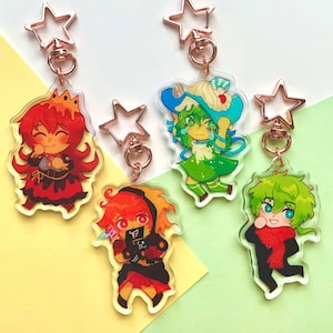 Your Turn to Die Floormaster Acrylic Charms