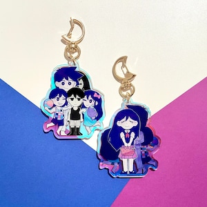 OMORI Dreams Rainbow Acrylic Charm Mini Version