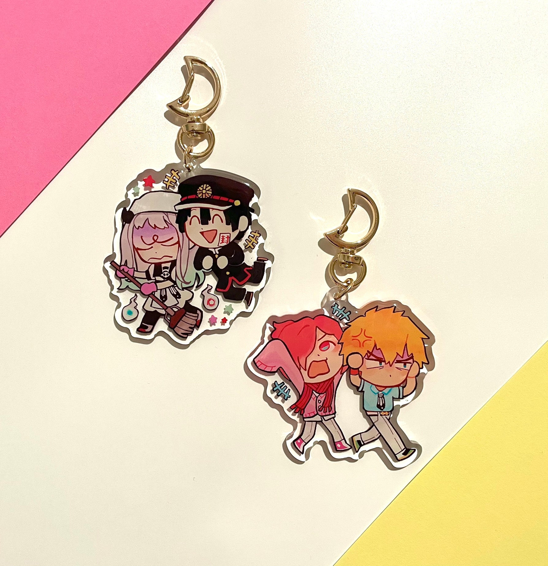 Mitsuba Keychains - Etsy