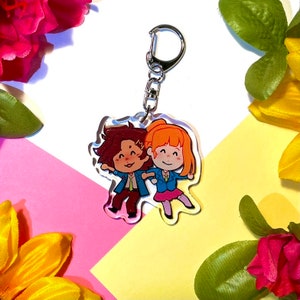 Your Turn to Die Joe Sara Glitter Epoxy Acrylic Charm