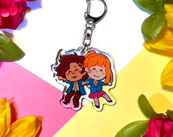 Your Turn to Die Joe Sara Glitter Epoxy Acrylic Charm