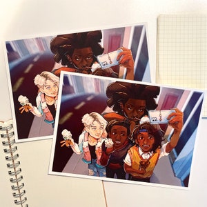 Spiderverse Mini Impression Photo Brillante 5x7in