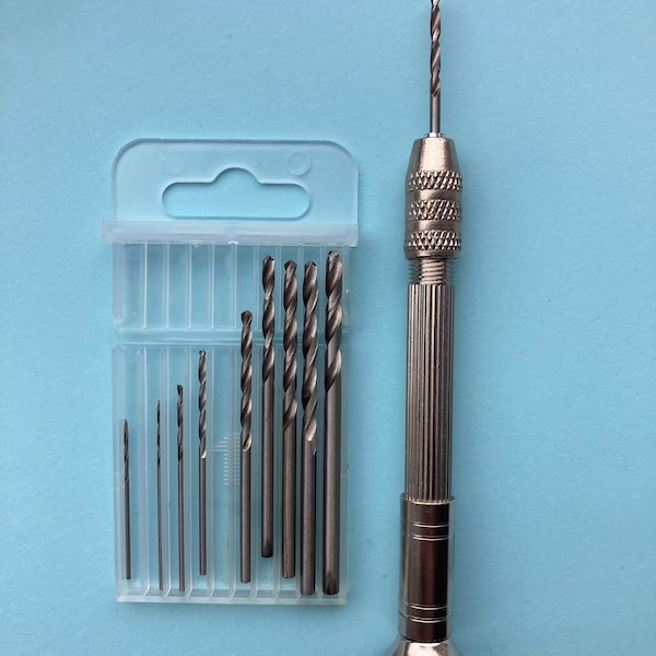 Mini Hand Drill, Jewellery Making Tools and Supplies, woodwork, polymer clay, acrylic resin drill