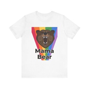 mama bear pride tshirt - pride clothing - mama bear tee - lgbtq shirt