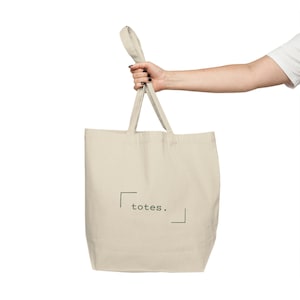 reusable grocery bag - canvas tote - grocery tote - durable shopping tote - shopping bag - school bag
