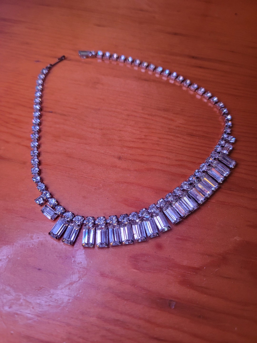 Weiss rhinestone necklace Clearance