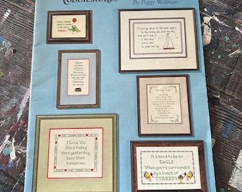 COBBLESTONES Book 1 • 13 Cross Stitch Patterns • Designs by Peggy Wellman