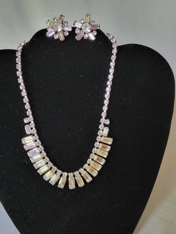 Vintage Jewelry set with WEISS necklace