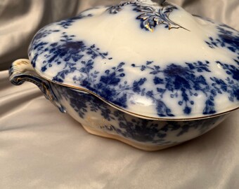 Raro plato de sopa Vintage Ridgways Osbourne