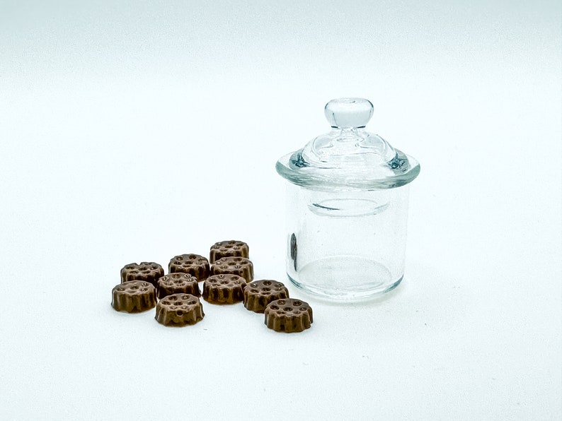Wichtel Glas Kekse Vorratsglas Bonboniere Miniatur Bild 1