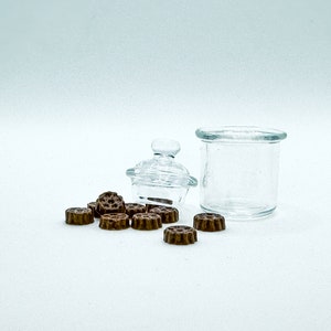 Wichtel Glas Kekse Vorratsglas Bonboniere Miniatur Bild 2