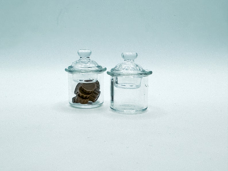 Wichtel Glas Kekse Vorratsglas Bonboniere Miniatur Bild 4