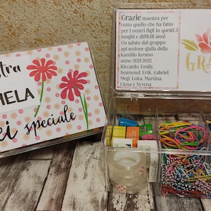 Box "Sei speciale Maestra"- regalo maestre