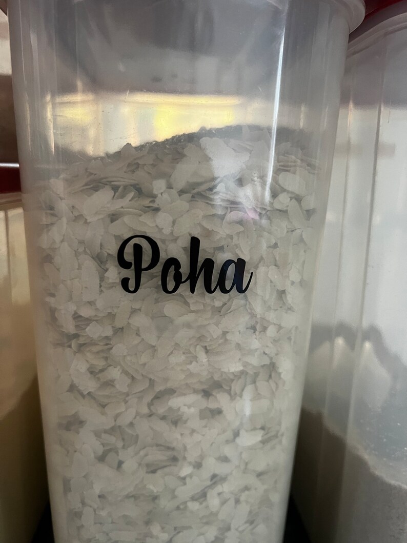 30 Desi Pantry Vinyl Labels Indian Pakistani Spice Labels Etsy