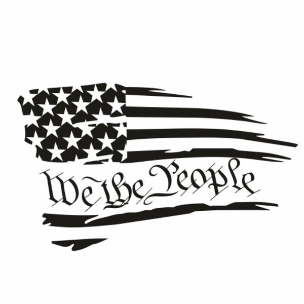 We The People Svg, we the people american flag svg, 2nd amendment svg, american flag svg, flag svg, fourth of july svg, distressed usa flag