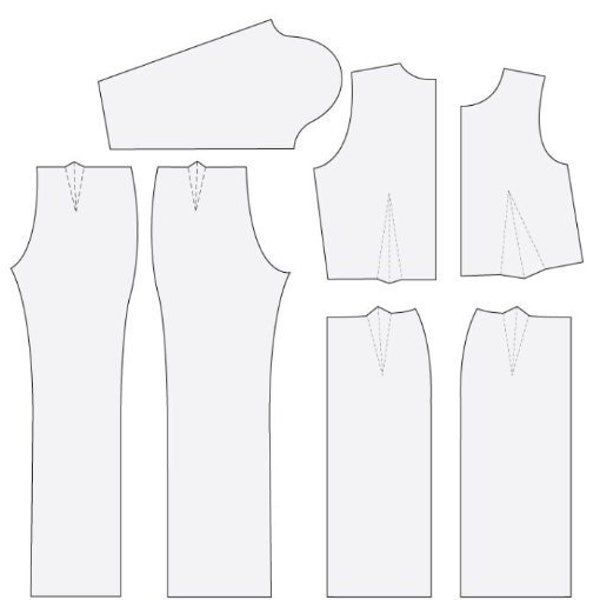 Custom Slopers Made With Your Measurements, Basic Pattern Blocks for Women, Bodice Blocks, Pants Block, Skirt Block, Sleeve Blocks