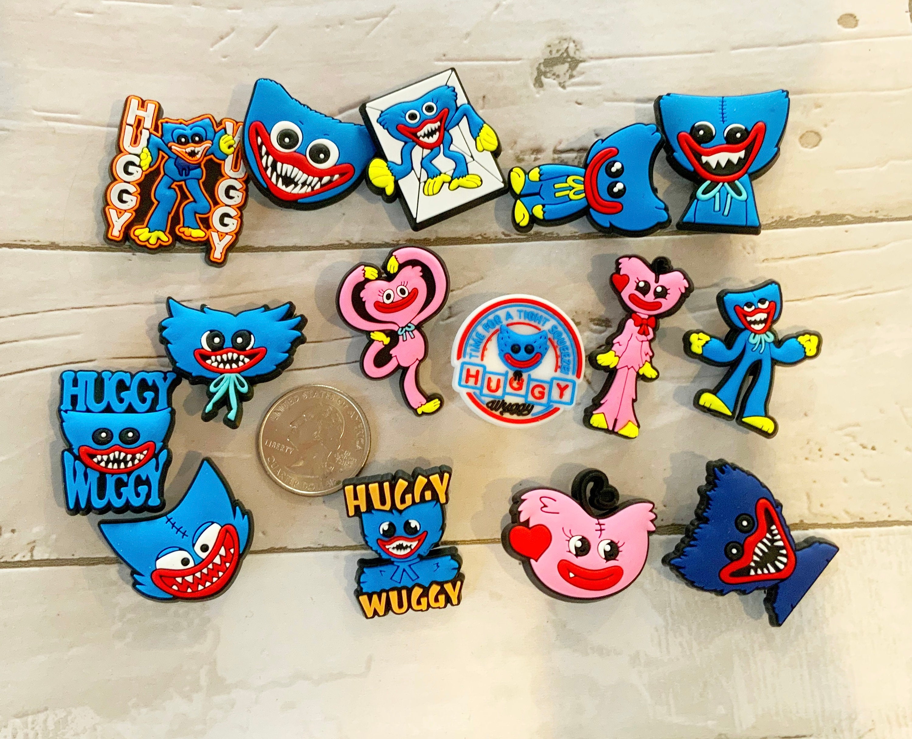 9 piece huggy wuggy croc charms - core-global.org