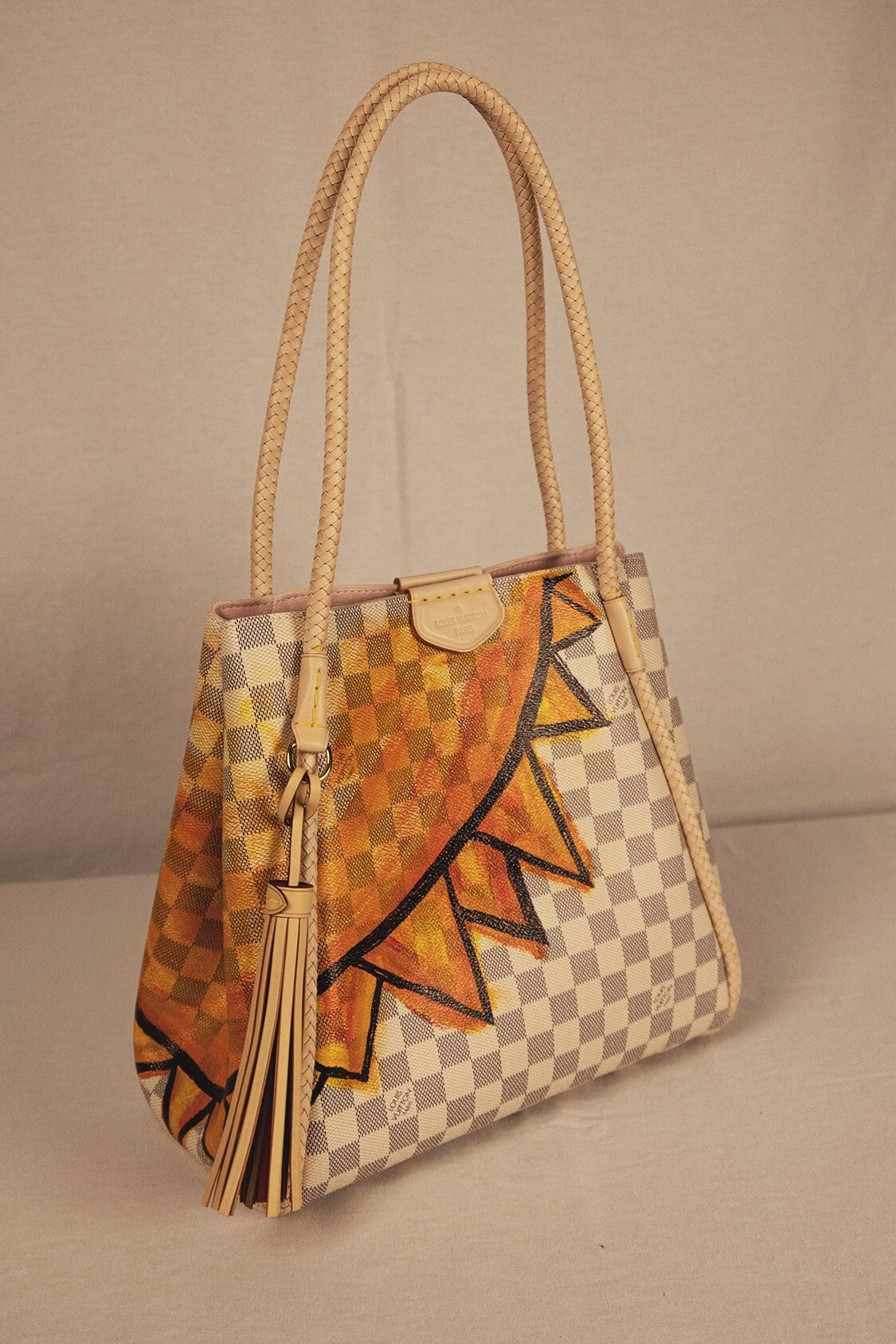 Louis Vuitton: Hand Painted Propriano D'azur - Etsy