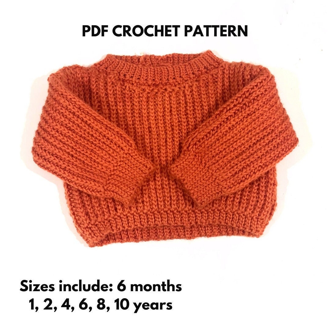 39 Crochet Sweater Patterns to Stitch Cozy Pullovers, Cardigans, and Statement Layers 22 Crochet Sweater Pattern Baby