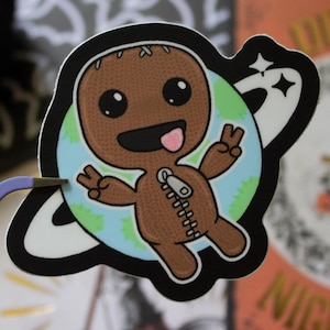 Sack Boy Vinyl Sticker