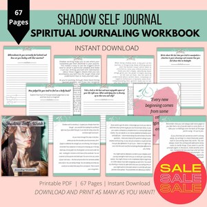 Spiritual Shadow Self Work Journal