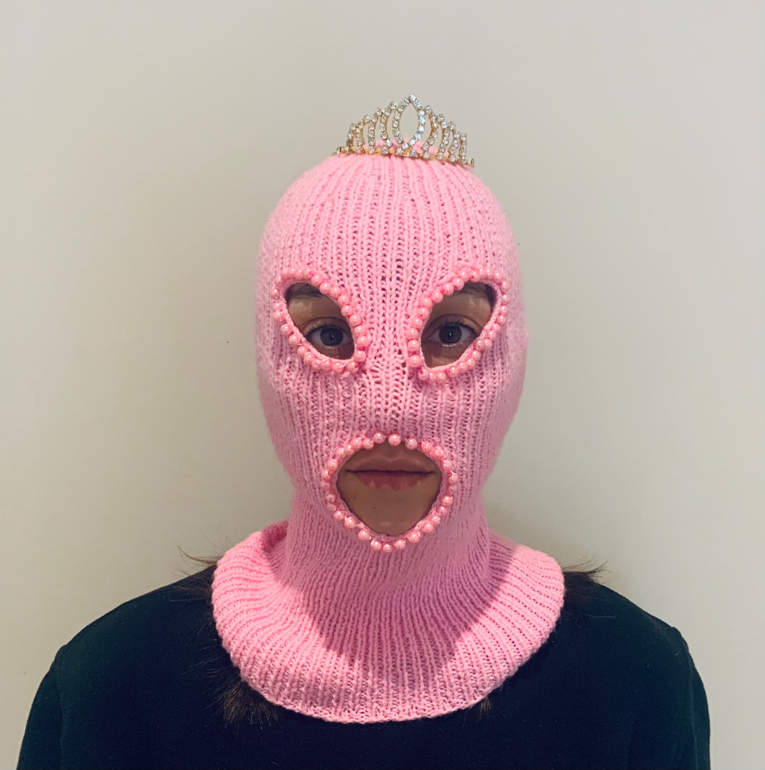 Full Face Covering Crochet Balaclava Face Mask Knitted - Etsy