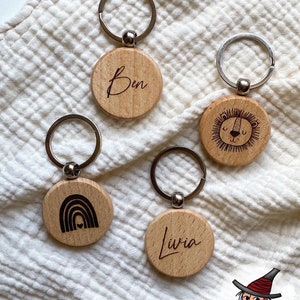 Keyring | Personalized for children | with motif and name | Gift idea | School enrollment