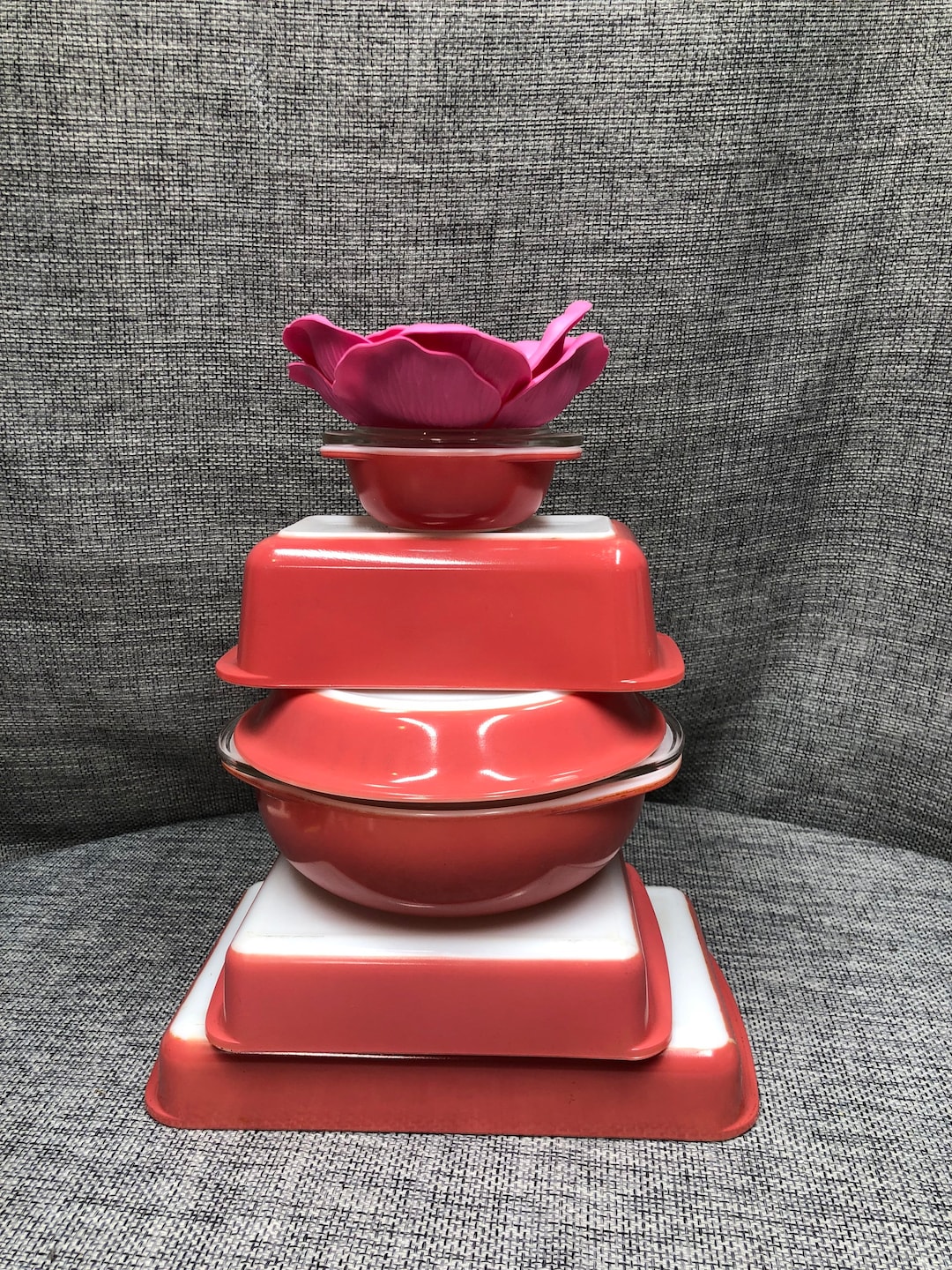 パイレックス ラザニア皿 パイレックス ピンク ミニ、キャセロール、パイ、パン、ラザニア