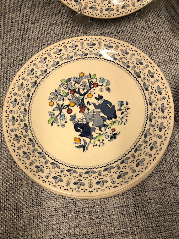 Sugar & Spice Staffordshire England Ironstone Dinner, Dessert