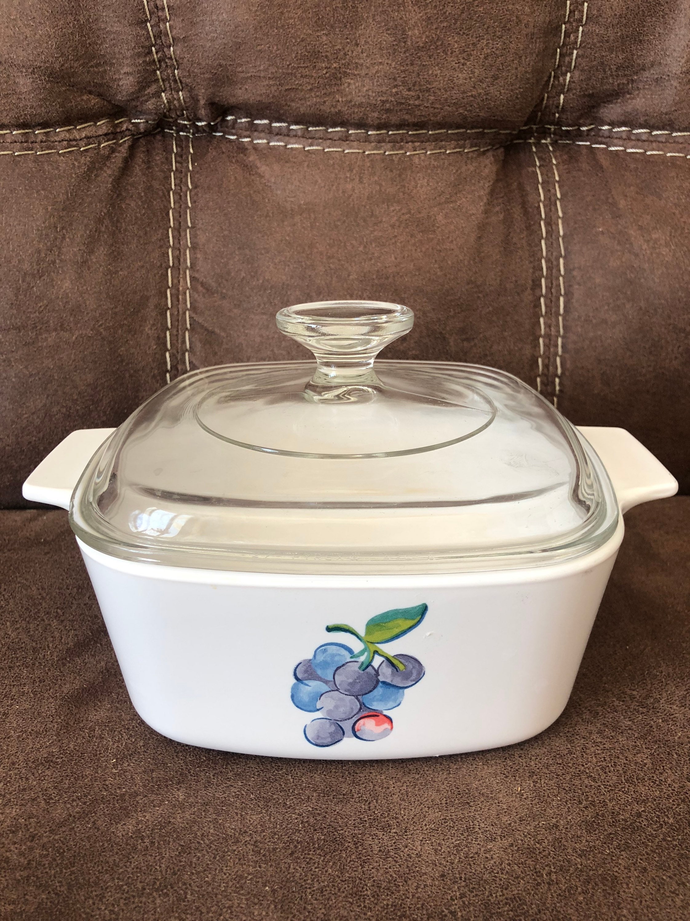 CORNING WARE／キャセロール Vintage Corning Ware Spice of Life Casserole, 1 Qt Round Dutch