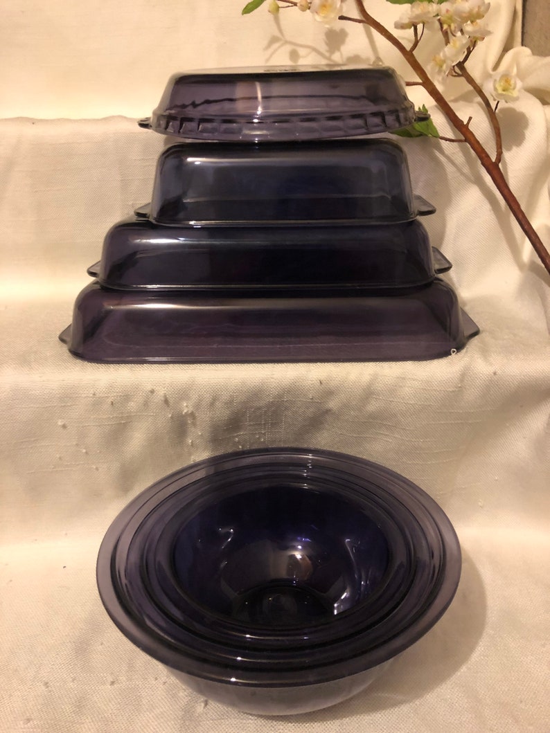 Pyrex Purple Bakeware Various Sizes Etsy