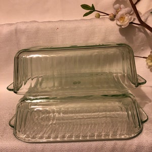 Pyrex green bakeware various sizes 2pcs set