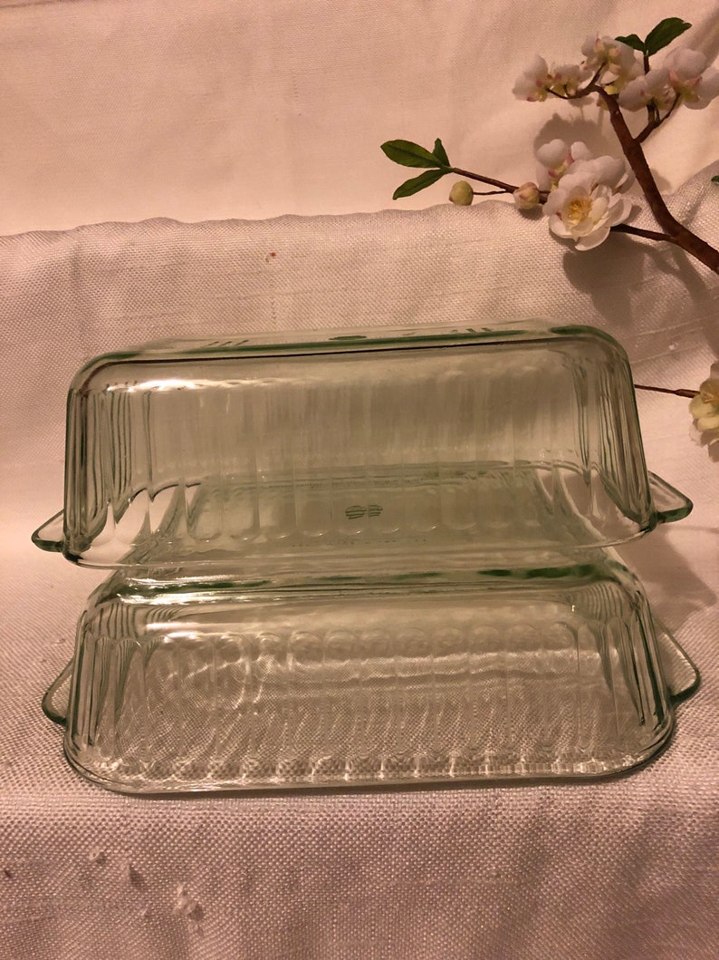 Pyrex green bakeware various sizes 2pcs set