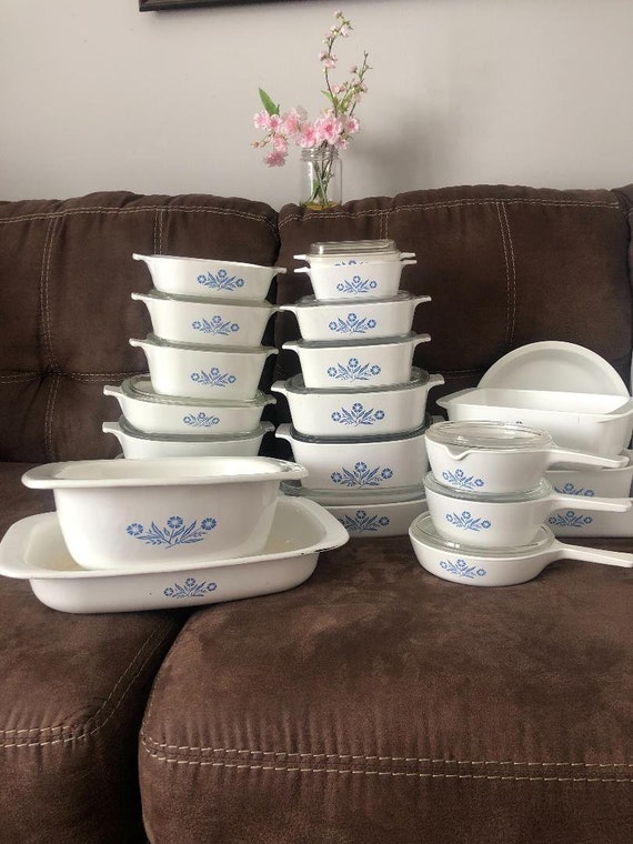 Corningware top square plates