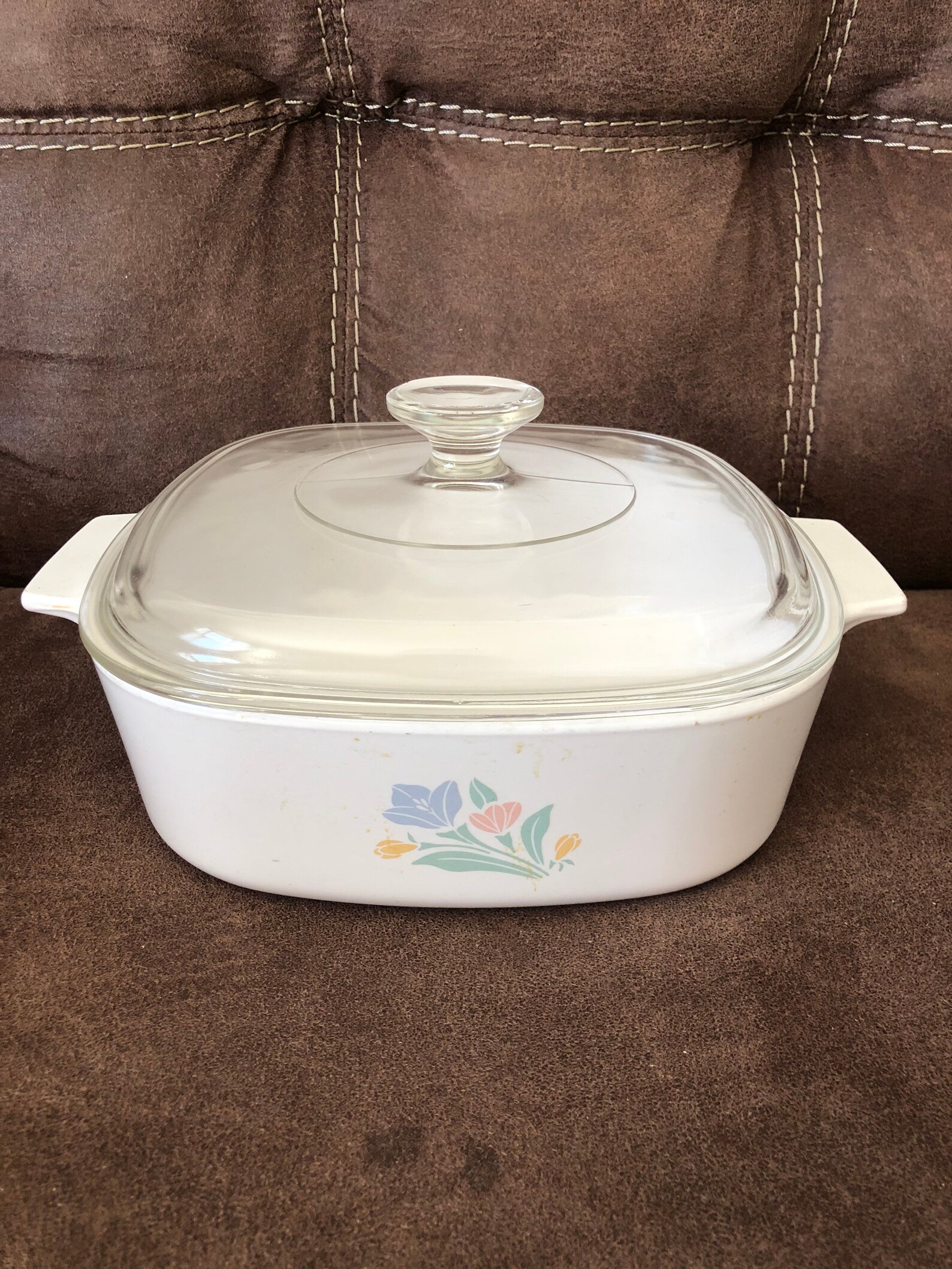 Corningware Friendship English Meadow Casserole Stove Top Etsy