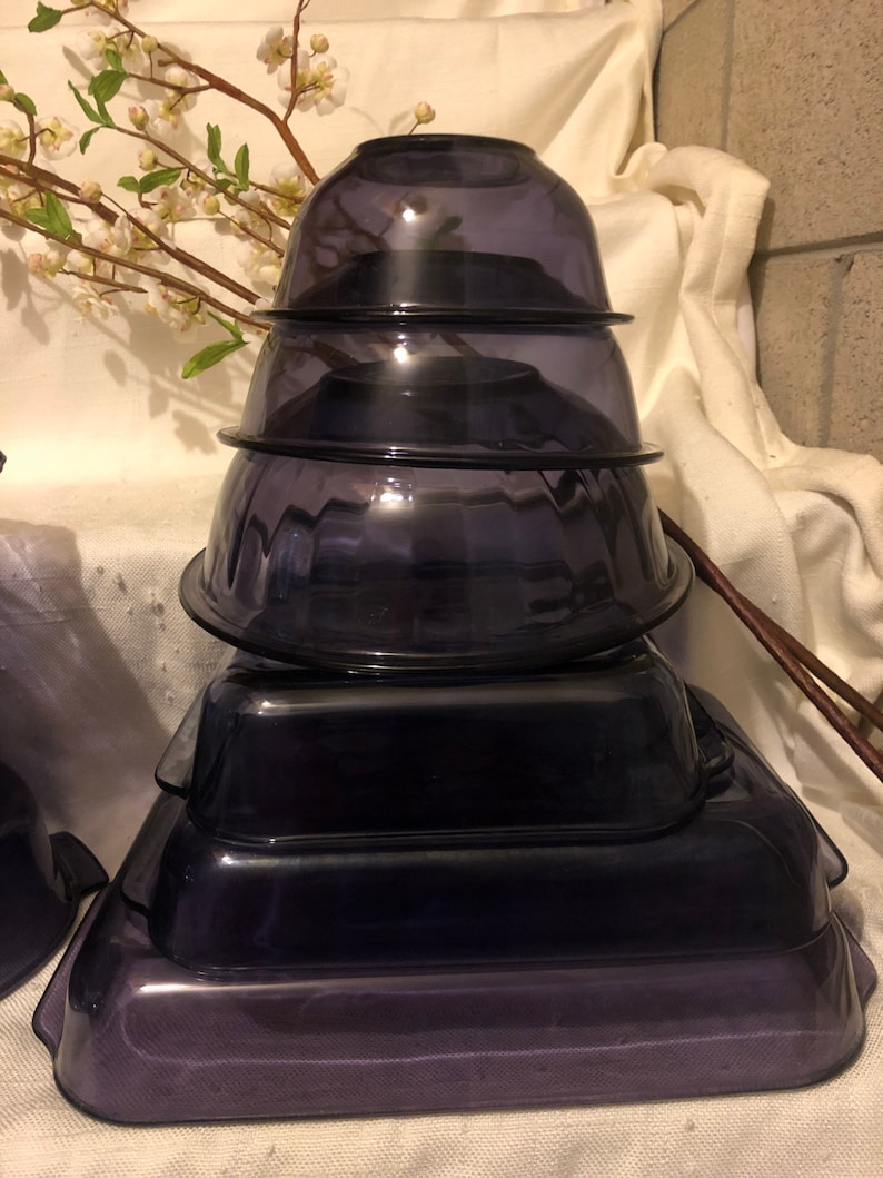 Pyrex Purple Bakeware Various Sizes Etsy