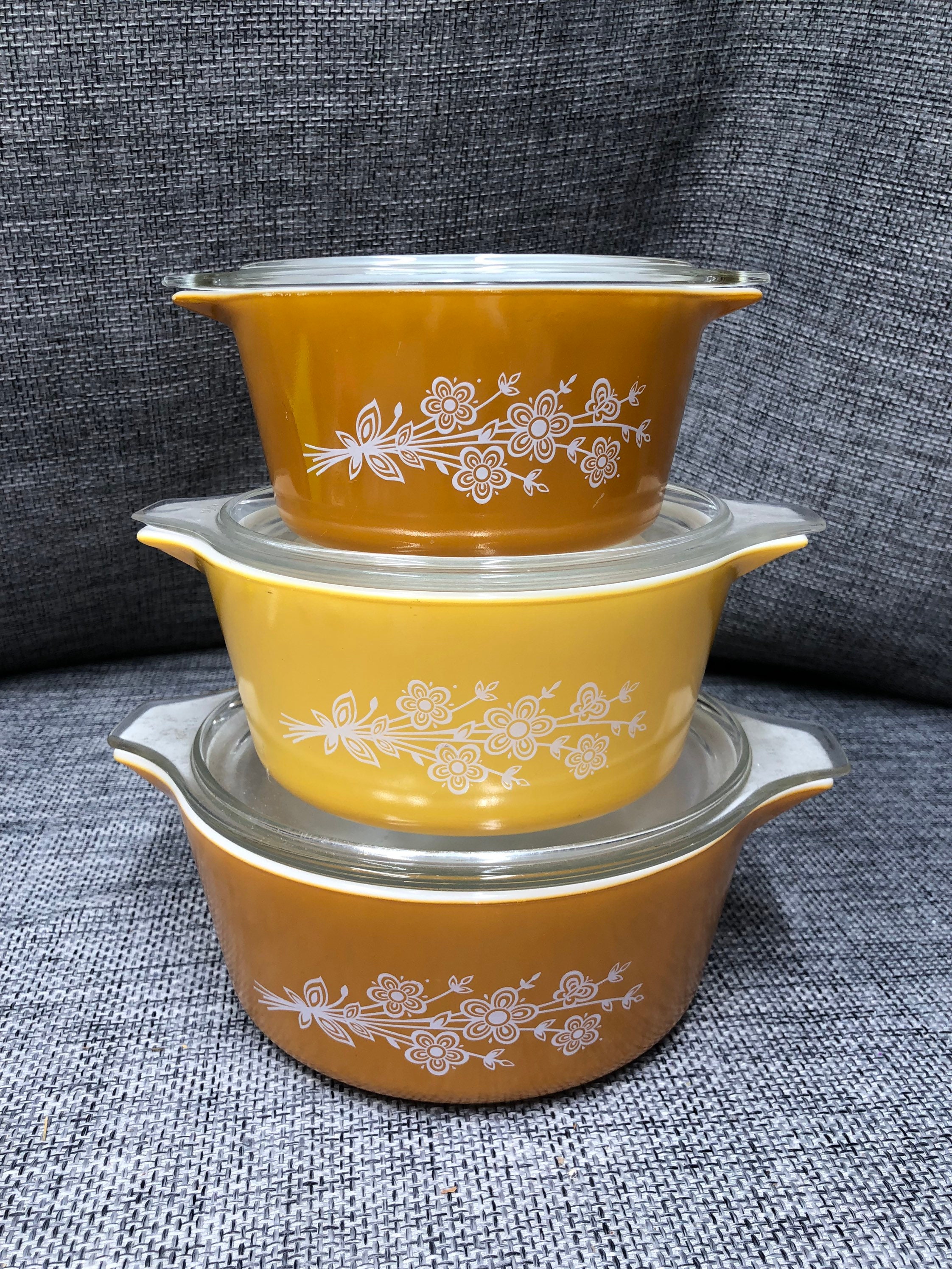 パイレックス ゴールデン バタフライ 473 474 475 キャセロール