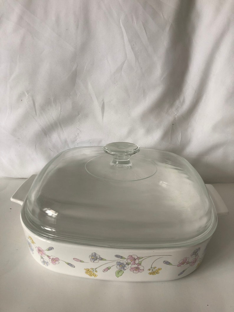 Corningware Pastel Bouquet Pattern 1QT to 2.5L Mini Etsy