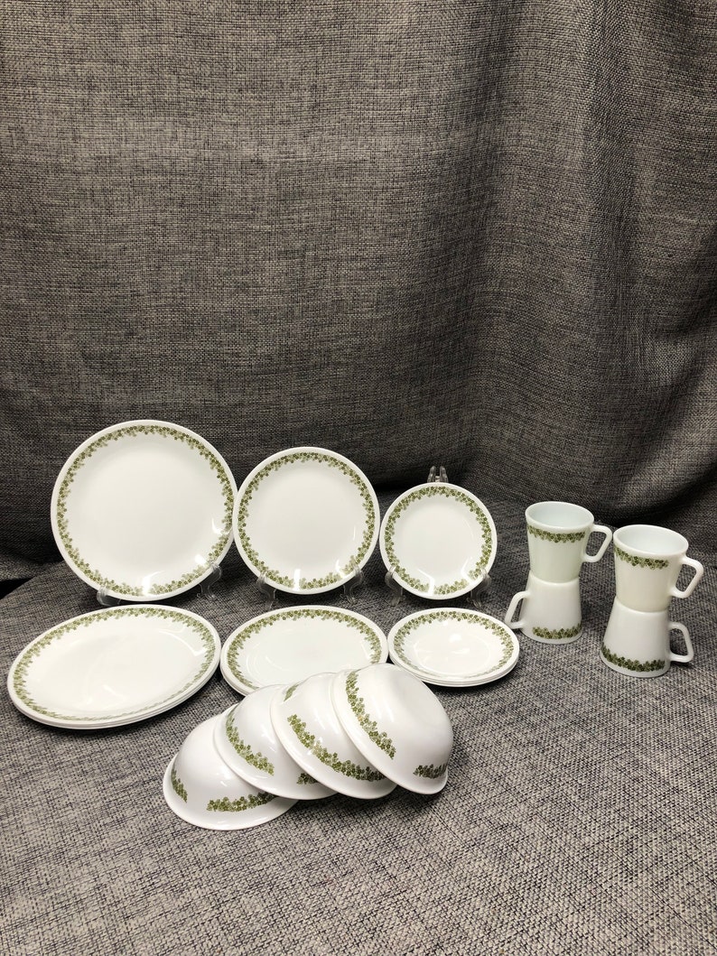 Corelle Crazy Daisy Spring Blossom Dinnerware Set - Thumbnail 2