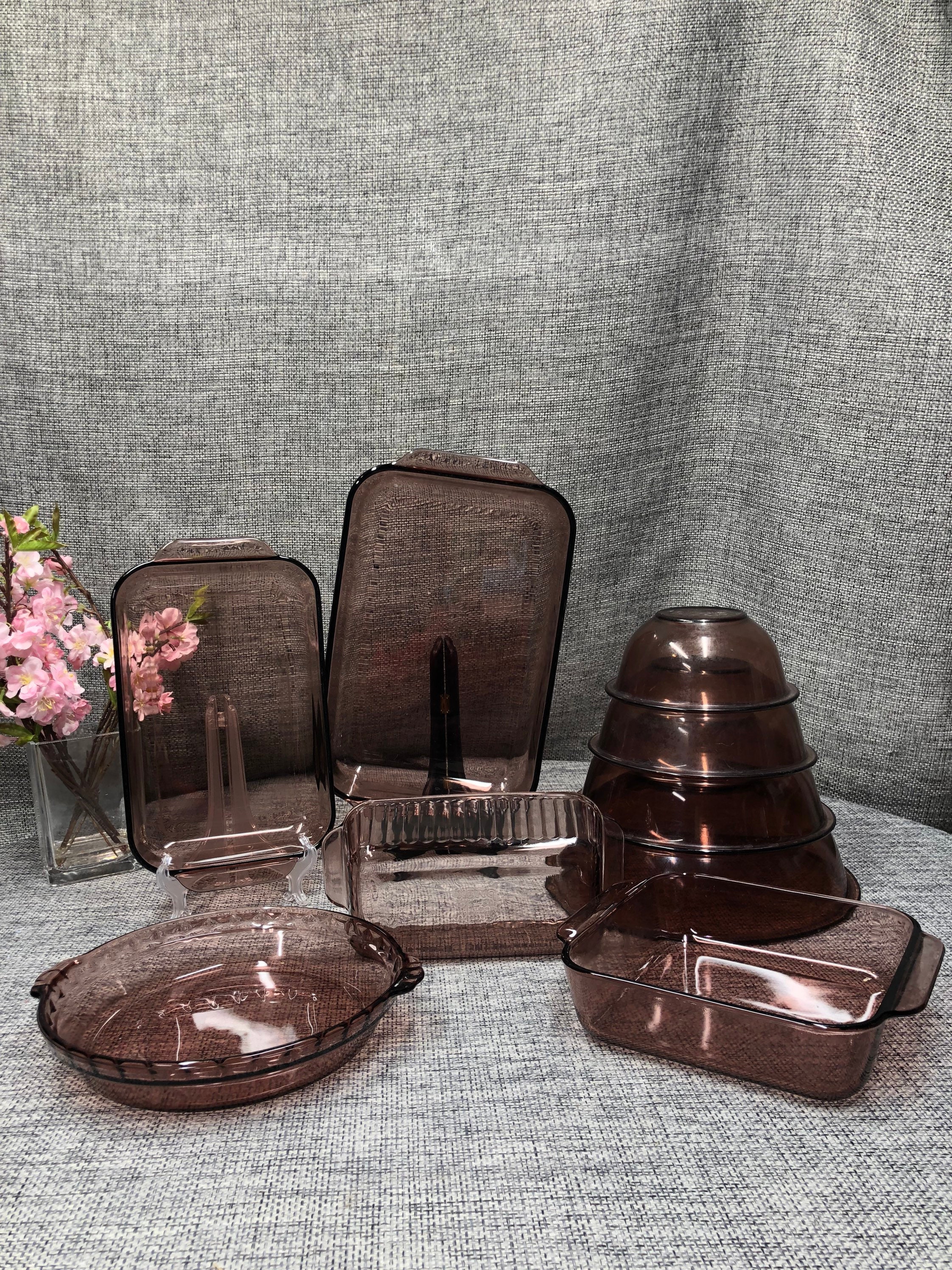 Cranberry pyrex - Etsy 日本