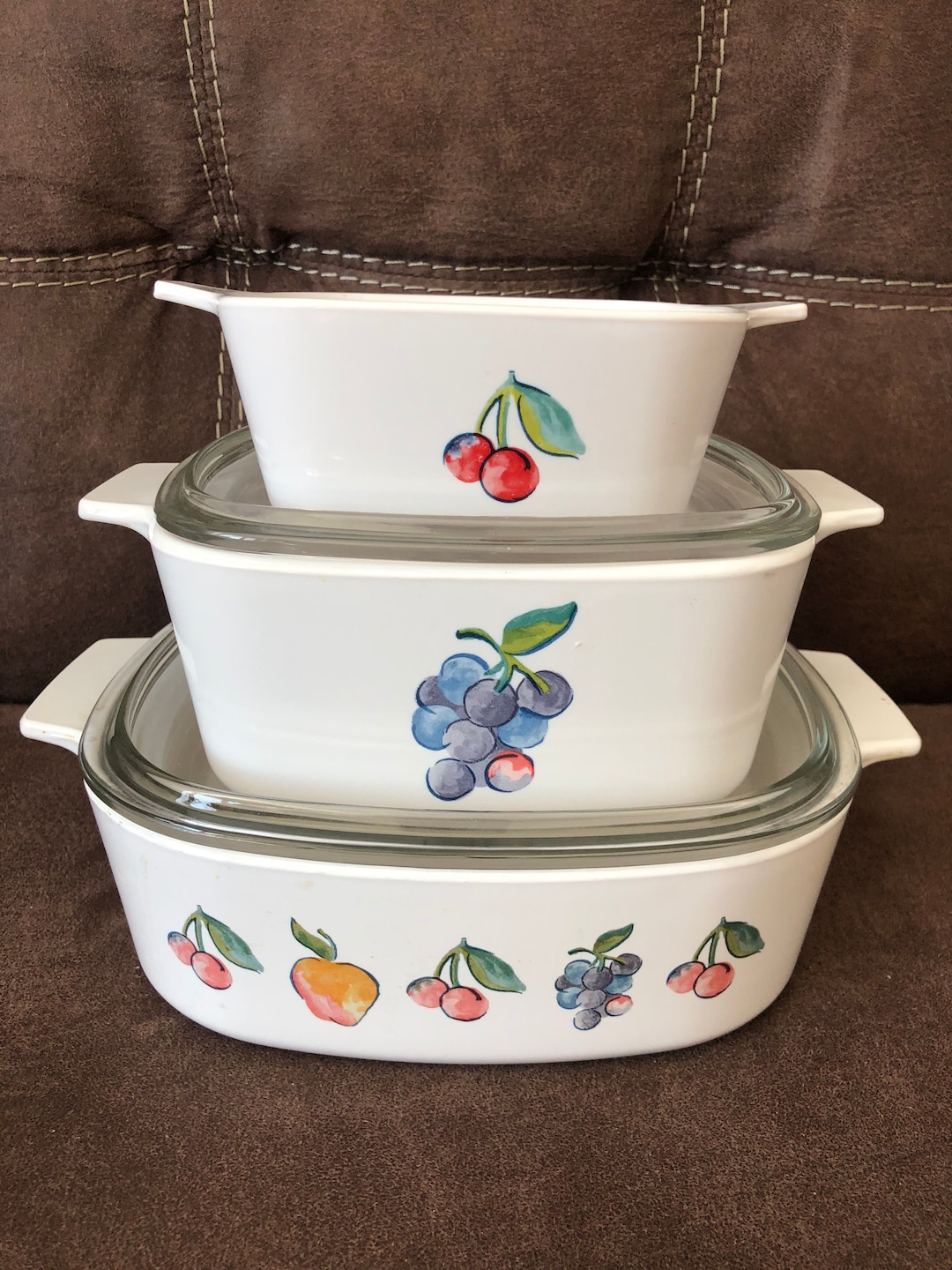 Corning Ware Fresh Fruit Basket Dishes Various Sizes - Etsy