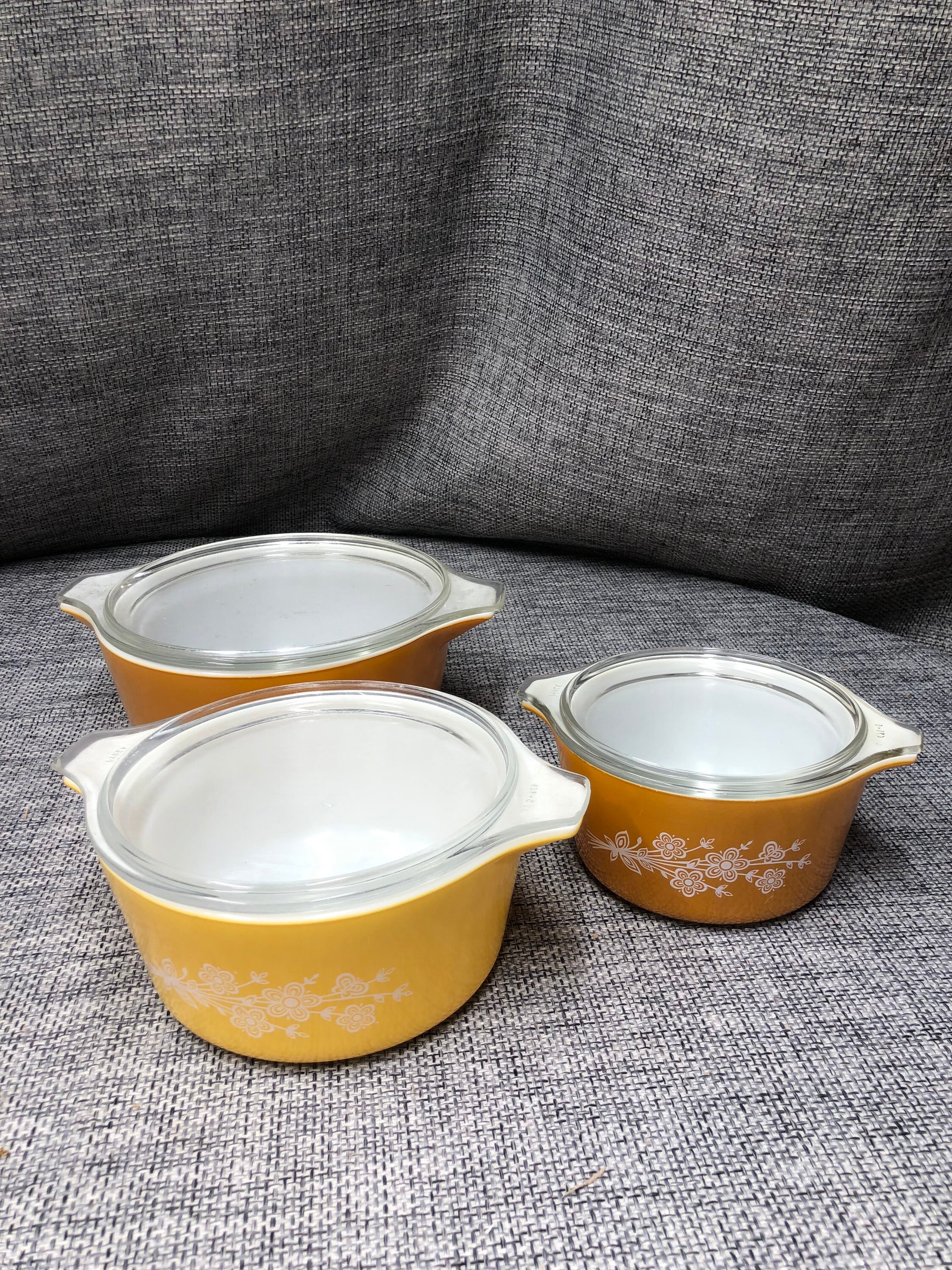 パイレックス ゴールデン バタフライ 473 474 475 キャセロール