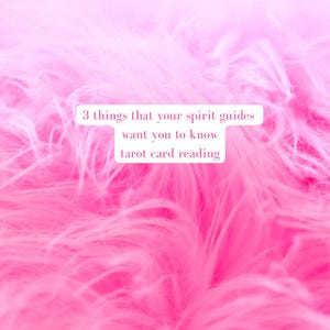 3 cosas que tus guías espirituales quieren que sepas sobre la lectura de cartas del tarot.