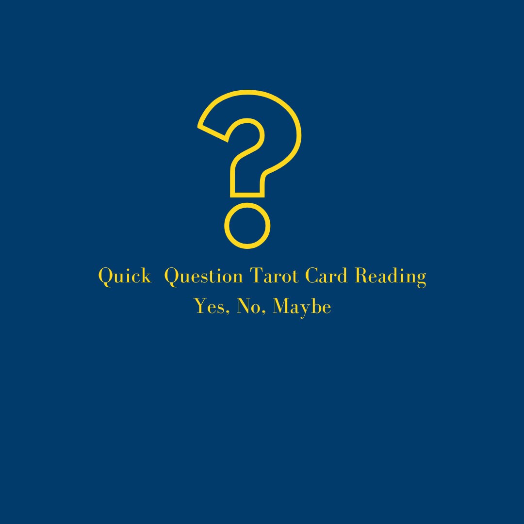 Yes Or No Tarot Spread - For Quick Insights