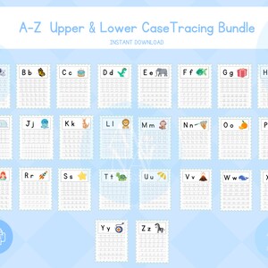 Alphabet Worksheets, Preschool Writing Practice, ABC Tracing, Preschool Worksheets, Preschool Printable, Tracing Worksheets