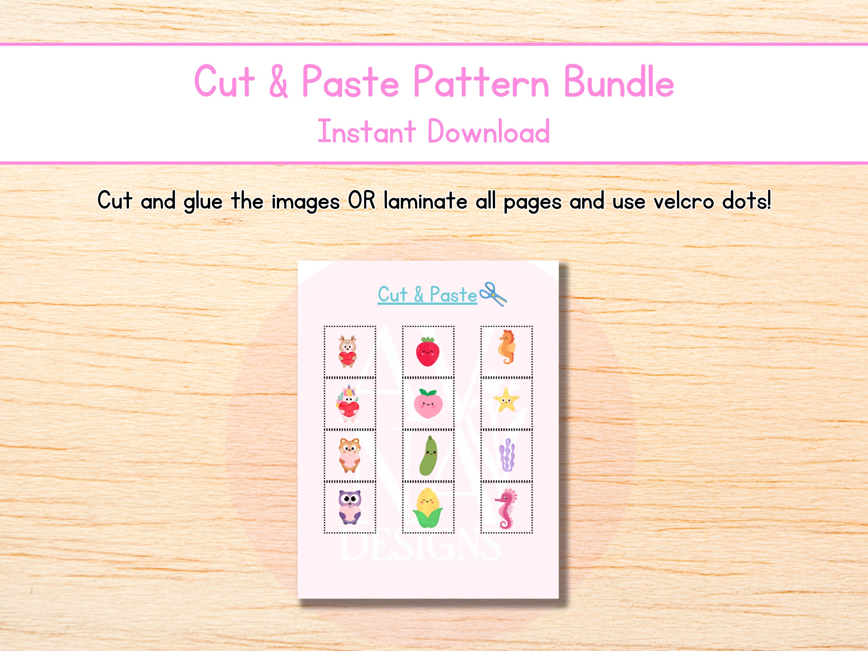 Preschool printable patterns cut and paste patterns preschool